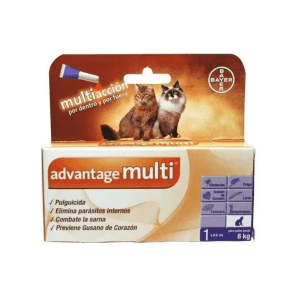 Plaguicida Advantage Multi Para Gatos Hasta 8 kg 1