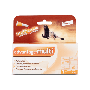 Plaguicida Advantage Multi Para Gatos Hasta 4 kg Plaguicida Advantage Multi Para Gatos Hasta 4 kg 7
