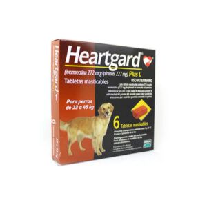 HeartGard PLUS Perro Grande 23 a 45kg 6 tabs 5