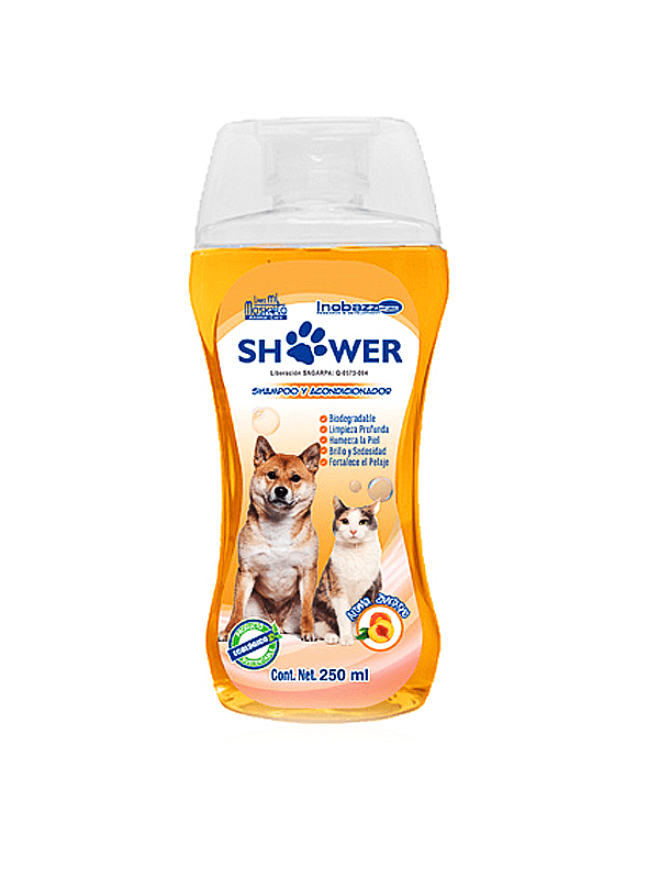 Shampoo Shower Durazno 250 ml ibshps