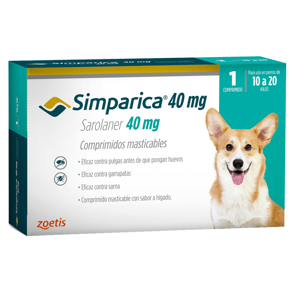 Simparica >10Kg - 20Kg 1Tab Simparica >10Kg - 20Kg 1Tab