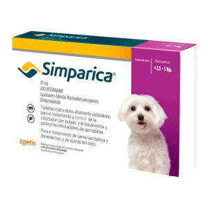 Simparica >2.5 - 5 Kg 1Tab 3