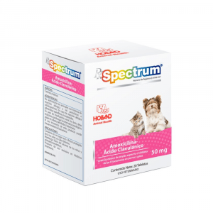 Spectrum Amoxicilina 50mg Caja con 20 Tabletas 5