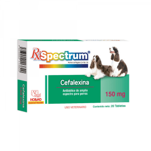 Spectrum Cefalexina 150mg Caja con 30 Tabletas 9