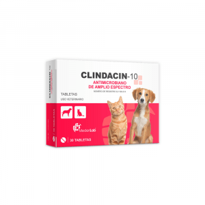Clindacin-10 Caja con 30 tabletas 5
