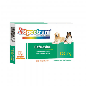Spectrum Cefalexina 300mg Caja con 28 Tabletas 11