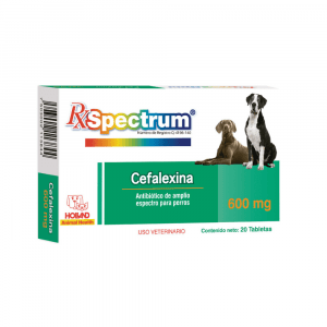 Spectrum Cefalexina 600mg Caja con 30 Tabletas 13