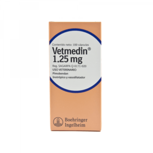 Vetmedin 1.25 mg de 100 Cápsulas 13