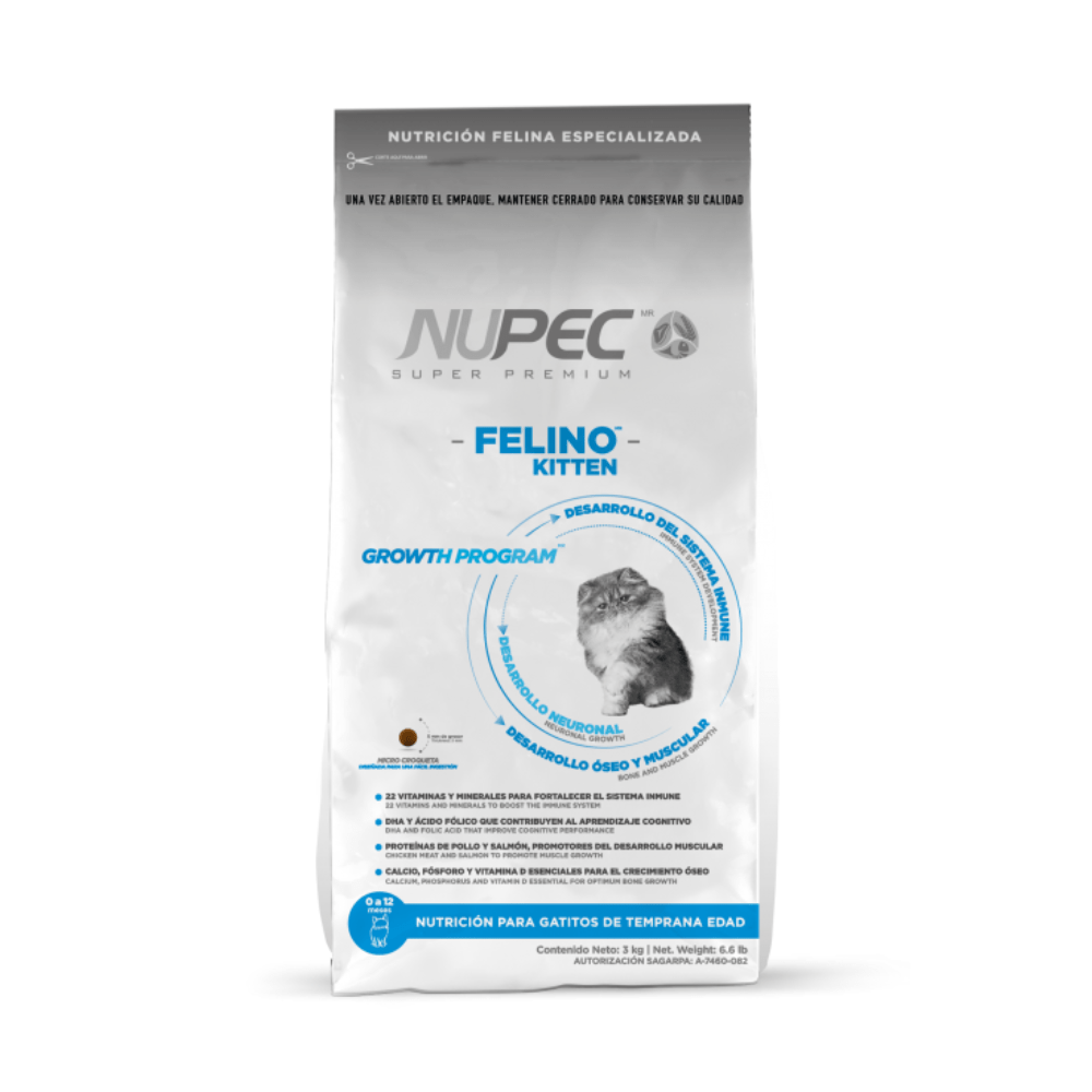 Alimento Nupec Felino Kitten 3kg Alimento Nupec Felino Kitten 3kg