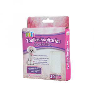 Fancy Pets Toallas Sanitarias Desechables Tamaño Grande 20pzas 21