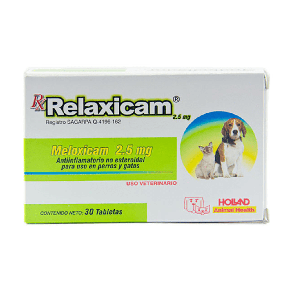 Relaxicam 2.5mg 30 Tabletas Relaxicam 2.5mg 30 Tabletas