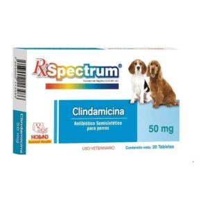 Spectrum Clindamicina 50mg Caja Con 20 Tabletas 19